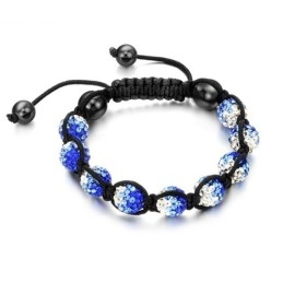 Pulsera De Cristal Con Forma De Bola Para Mujer De Alta Calidad