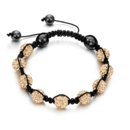 Pulsera De Cristal Con Forma De Bola Para Mujer, Muy Vendida En Todo El Mundo.