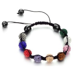 Pulsera De Cristal Con Forma De Bola Para Mujer, Muy Vendida En Todo El Mundo.