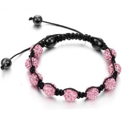 Pulsera De Cristal Con Forma De Bola Para Mujer, Muy Vendida En Todo El Mundo.