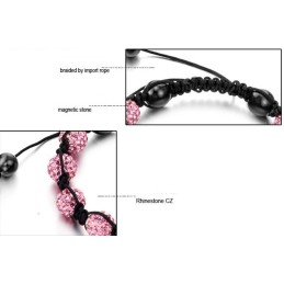 Pulsera De Cristal Con Forma De Bola Para Mujer, Muy Vendida En Todo El Mundo.