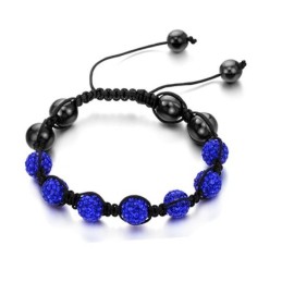 Pulsera De Cristal Con Forma De Bola Para Mujer, Calidad Y Cantidad Garantizadas