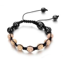 Pulsera De Cristal Con Forma De Bola Para Mujer, Con Especificaciones Completas