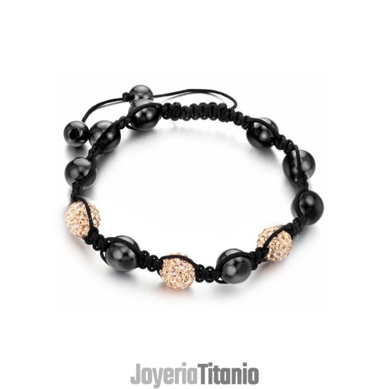 Pulsera De Cristal Con Forma De Bola Para Mujer De Buena Reputación