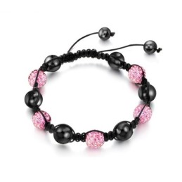 Pulsera De Cristal Con Forma De Bola Para Mujer, Muy Vendida En Todo El Mundo.