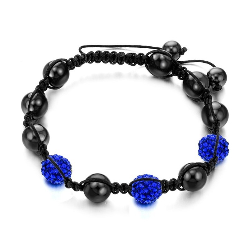 Pulsera De Cristal Con Forma De Bola Para Mujer De Calidad Superior