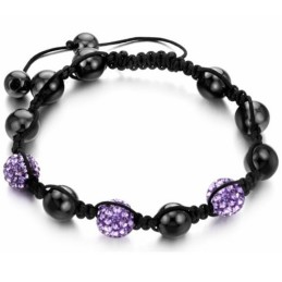 Pulsera De Cristal Con Forma De Bola Para Mujer De Buena Reputación