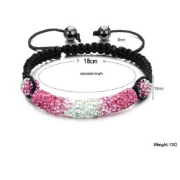 Pulsera De Cristal Con Forma De Bola Para Mujer De Excelente Calidad