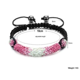 Conocida Por Su Excelente Calidad: Pulsera De Cristal Con Forma De Bola Para Mujer.