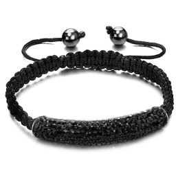 Pulsera De Cristal Con Forma De Bola Para Mujer De Calidad Superior
