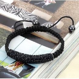 Pulsera De Cristal Con Forma De Bola Para Mujer De Calidad Superior