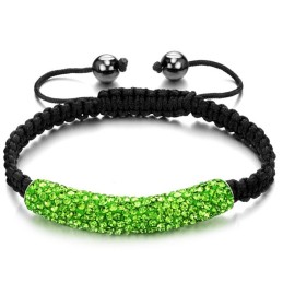 Pulsera De Cristal Con Forma De Bola Para Mujer, De Calidad Estable