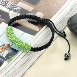 Pulsera De Cristal Con Forma De Bola Para Mujer, De Calidad Estable