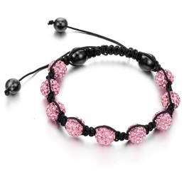 Pulsera De Cristal Con Forma De Bola Para Mujer, Muy Vendida En Todo El Mundo.