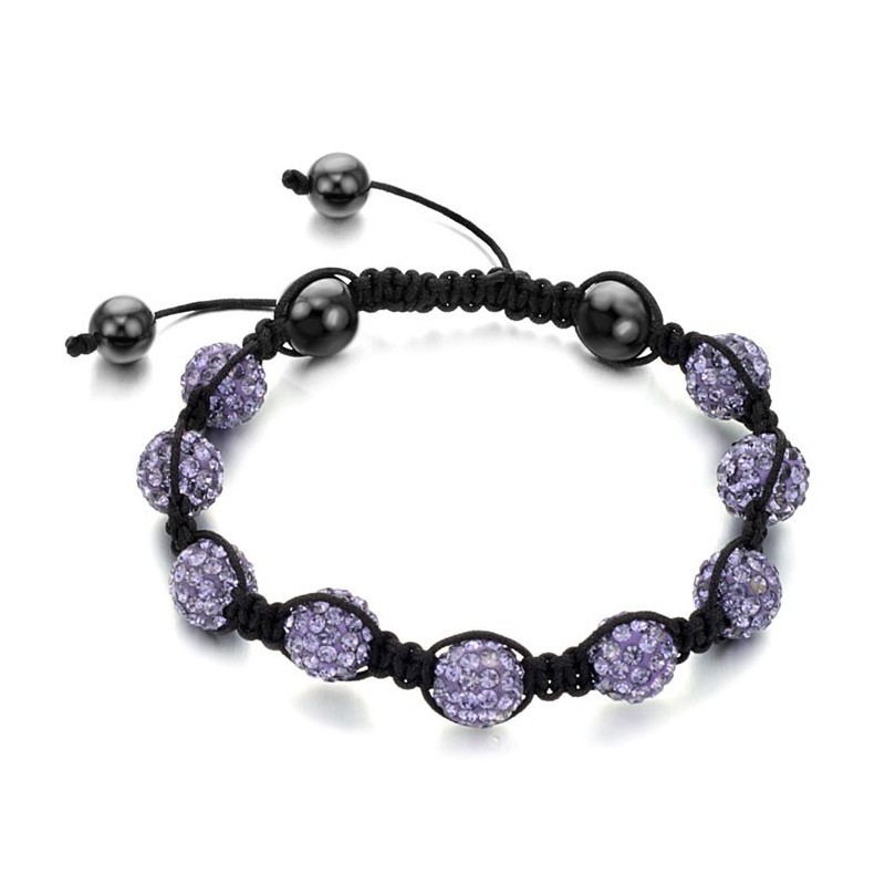 Pulsera De Cristal Con Forma De Bola Para Mujer De Alta Calidad Pulsera De Cristal Con Forma De Bola Para Mujer De Alta Calidad