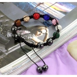 Pulsera De Cristal Con Forma De Bola Para Mujer, Con Especificaciones Completas