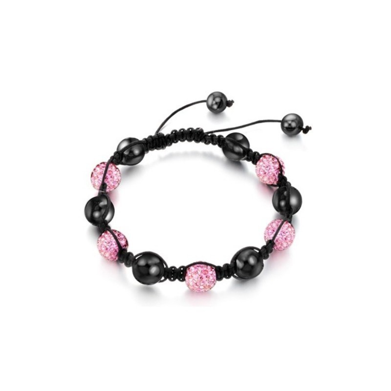 Conocida Por Su Excelente Calidad: Pulsera De Cristal Con Forma De Bola Para Mujer.