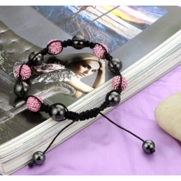 Conocida Por Su Excelente Calidad: Pulsera De Cristal Con Forma De Bola Para Mujer.