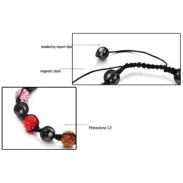 Conocida Por Su Excelente Calidad: Pulsera De Cristal Con Forma De Bola Para Mujer.