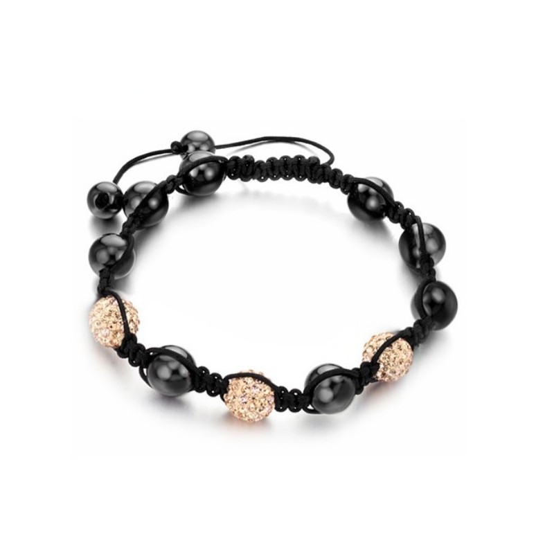 Pulsera De Cristal Con Forma De Bola Para Mujer De Buena Reputación