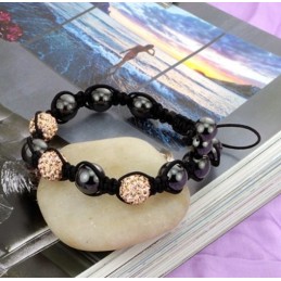 Pulsera De Cristal Con Forma De Bola Para Mujer De Buena Reputación