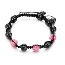 Pulsera De Cristal Con Forma De Bola Para Mujer, Calidad Y Cantidad Garantizadas