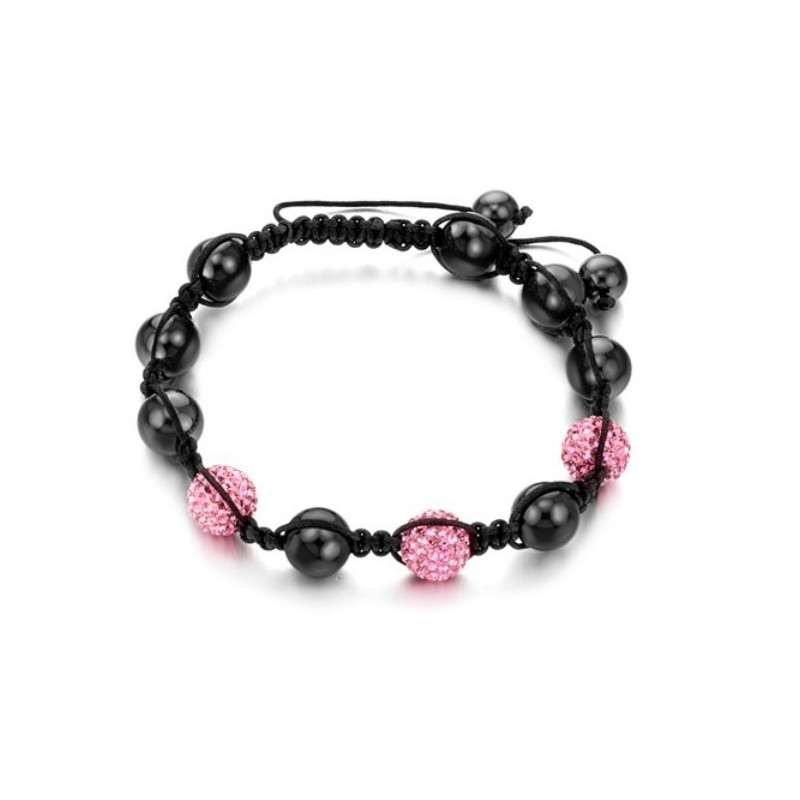 Pulsera De Cristal Con Forma De Bola Para Mujer, Calidad Y Cantidad Garantizadas