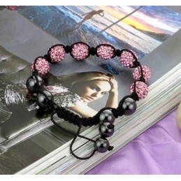 Pulsera De Cristal Con Forma De Bola Para Mujer, Duradera Y De Uso Frecuente.
