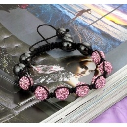 Pulsera De Cristal Con Forma De Bola Para Mujer, Duradera Y De Uso Frecuente.