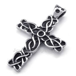 Hermoso Collar Con Colgante De Cruz De Titanio Para Hombre (Cadena Gratis)