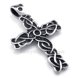 Hermoso Collar Con Colgante De Cruz De Titanio Para Hombre (Cadena Gratis)