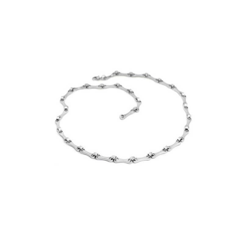 Collar De Titanio Con Cóndilo Para Hombre