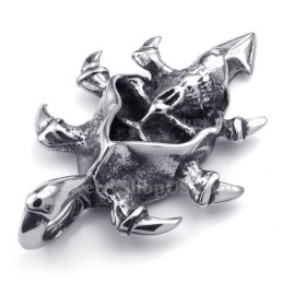 Impresionante Collar Con Colgante De Calavera De Titanio (Cadena Gratis)