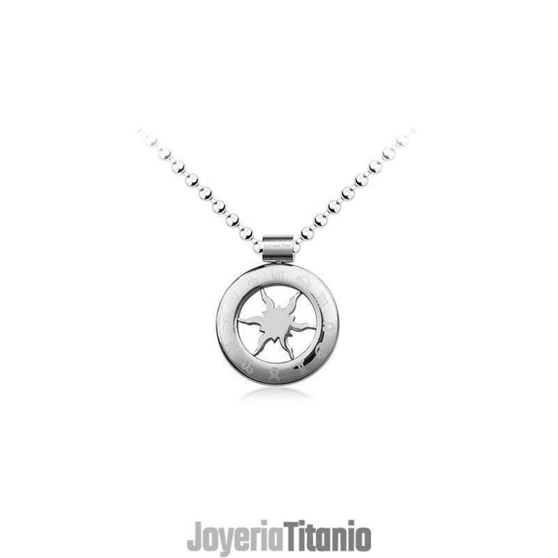 Colgante De Titanio Con Forma De Círculo Del Horóscopo (Cadena Gratis) Colgante De Titanio Con Forma De Círculo Del Horóscopo (Cadena Gratis)