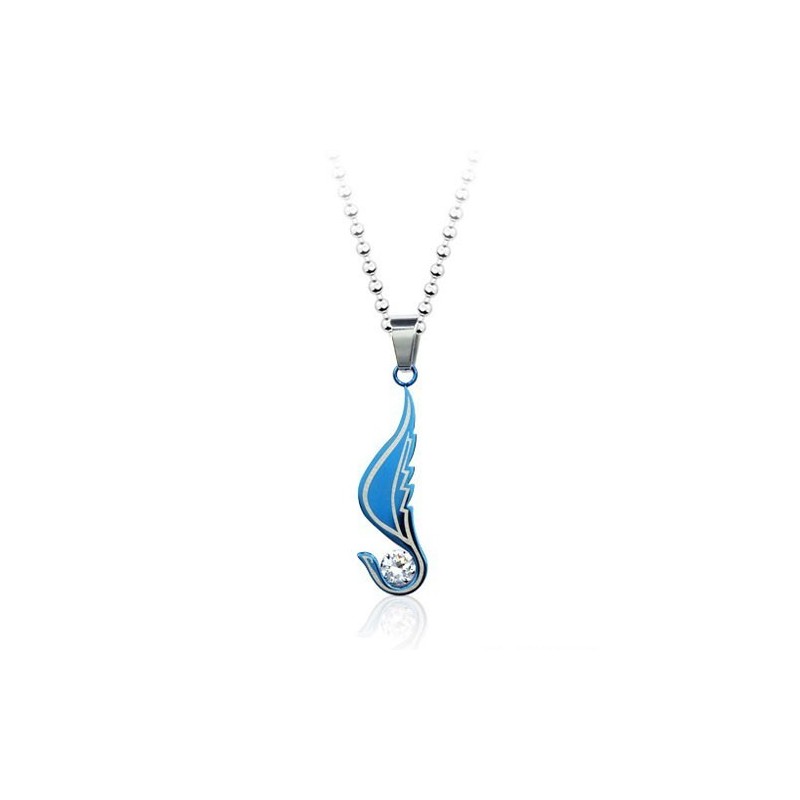 Colgante De Titanio Con Alas De Ángel Y Diamantes (Cadena Gratis) Colgante De Titanio Con Alas De Ángel Y Diamantes (Cadena Gratis)