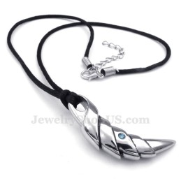 Collar Con Colgante De Garra De Titanio (Cadena Gratis)