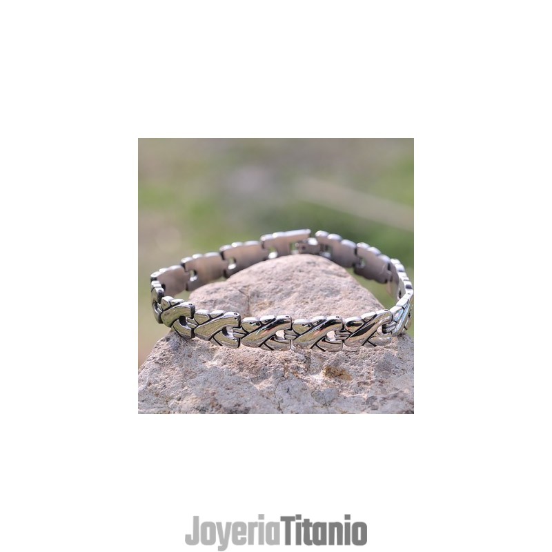 Pulsera De Titanio Para Hombre