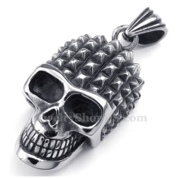 Collar Con Colgante De Calavera De Titanio (Cadena Gratis)