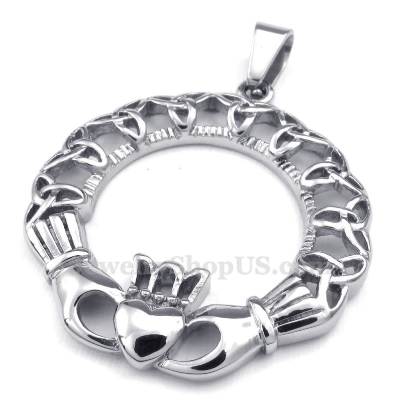 Collar Con Colgante De Nudo Celta De Titanio (Cadena Gratis) Collar Con Colgante De Nudo Celta De Titanio (Cadena Gratis)