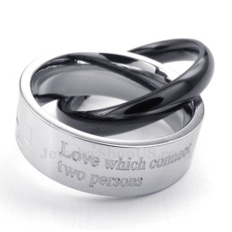 Collar Con Colgante De Cruz De Titanio Para Parejas (Cadena Gratis) (Un Par)