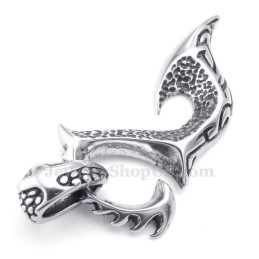 Elegante Collar De Titanio Con Colgante (Cadena Gratis)