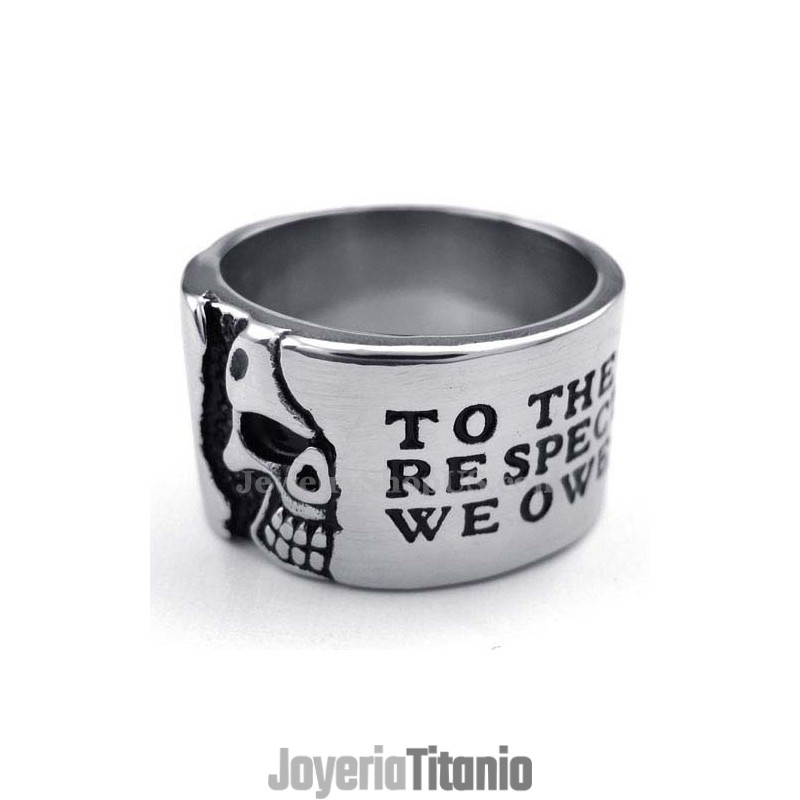 Anillo De Juramento De Titanio