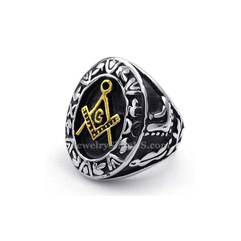 Anillo Masónico De Titanio Anillo Masónico De Titanio