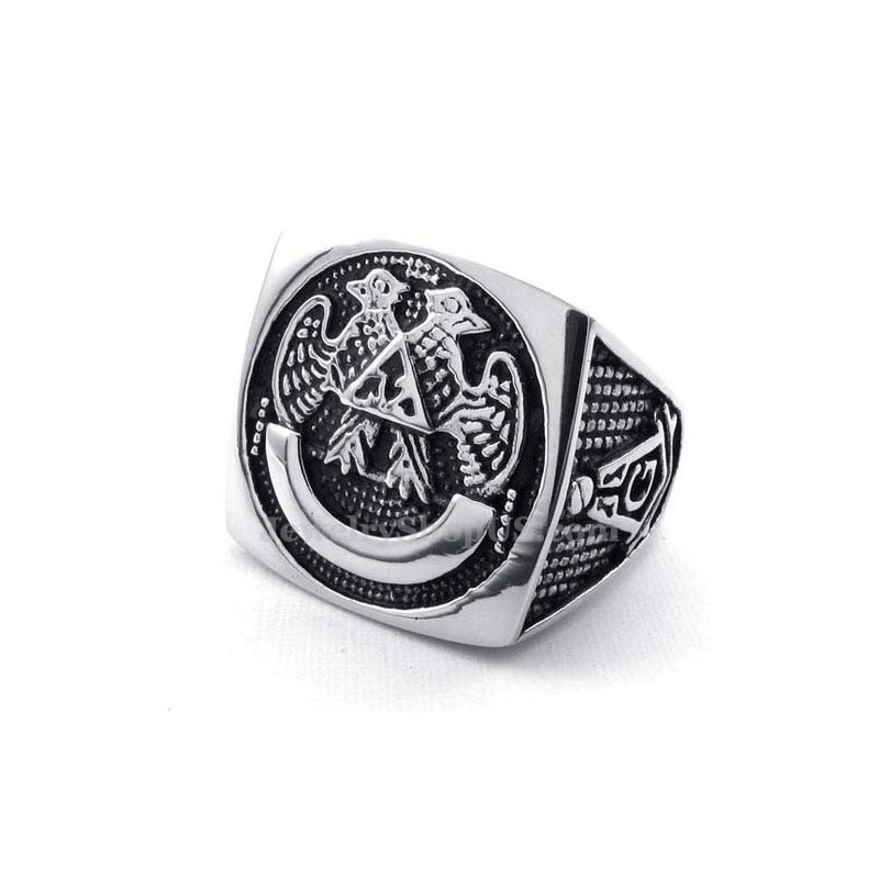 Anillo Masónico De Titanio Anillo Masónico De Titanio
