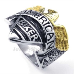 Anillo De Águila De Titanio