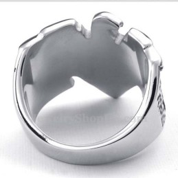 Anillo De Águila De Titanio