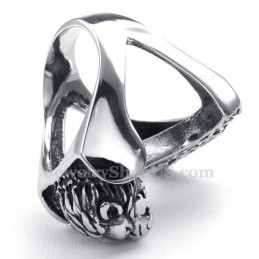 Anillo Masónico De Titanio Con León