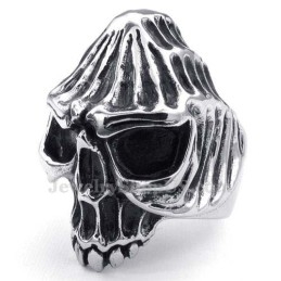 Anillo De Calavera De Titanio