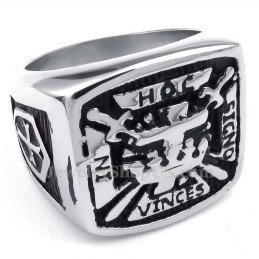 Anillo Masónico De Titanio