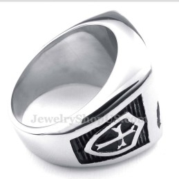 Anillo Masónico De Titanio